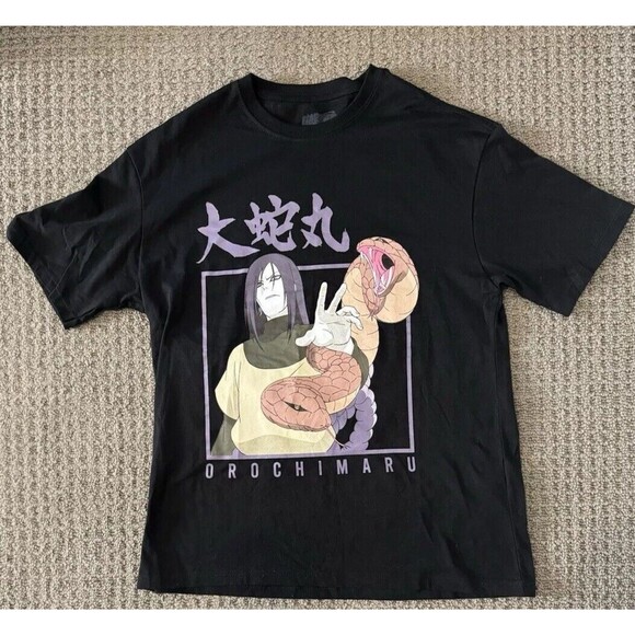 Naruto Shippuden T-shirt | Orochimaru | Size Small | Excellent Used Condition - Picture 1 of 4